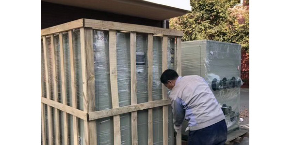 渦旋式水源熱泵機組廠家完成測試，用戶安裝簡便