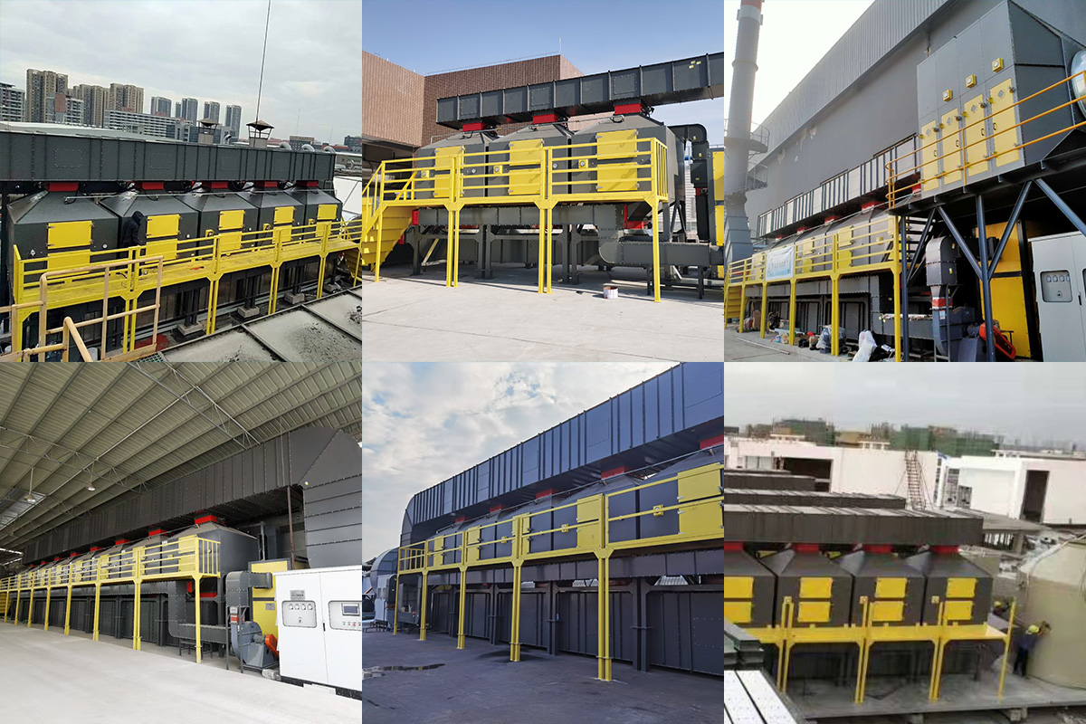 吸附濃縮+催化燃燒(CO)組合設備案例